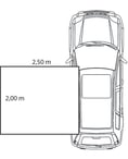 Awnings mounting setup drawings Quad 2x2.5