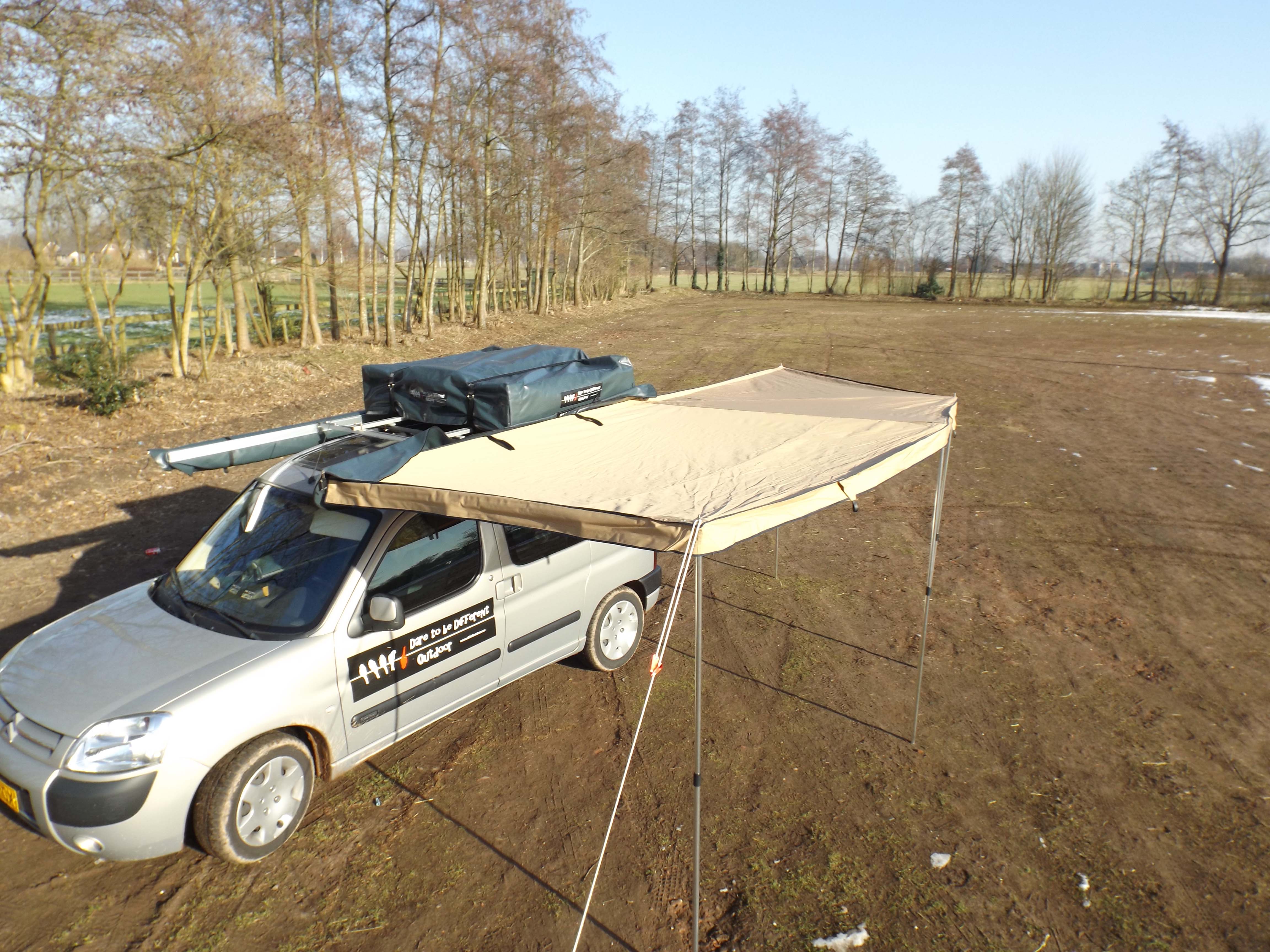 Darüber hinaus Brunner universal freistehende Markise Auto Van