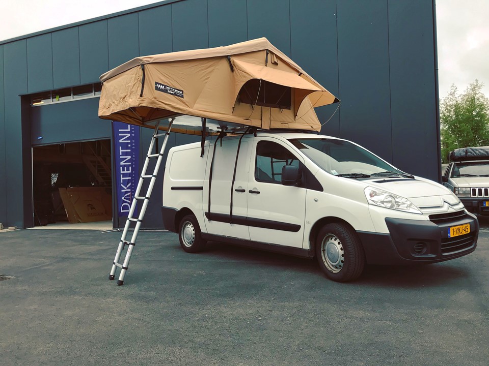Daktent-Citroen-Jumpy-bestelwagen Daktent-Citroen-Jumpy-bestelwagen